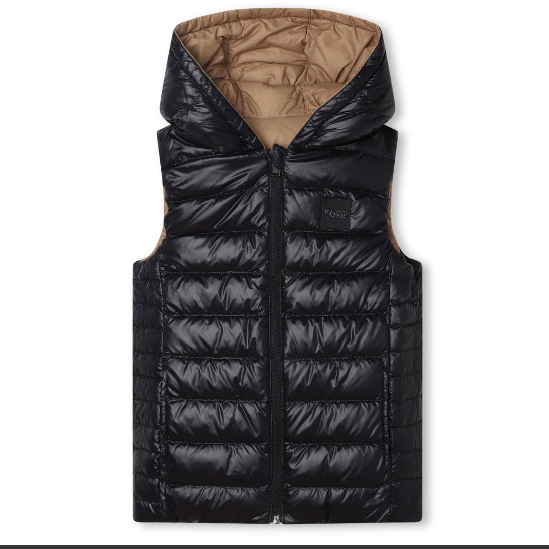 BOSS - Mini Me Reversible Gillet - Black