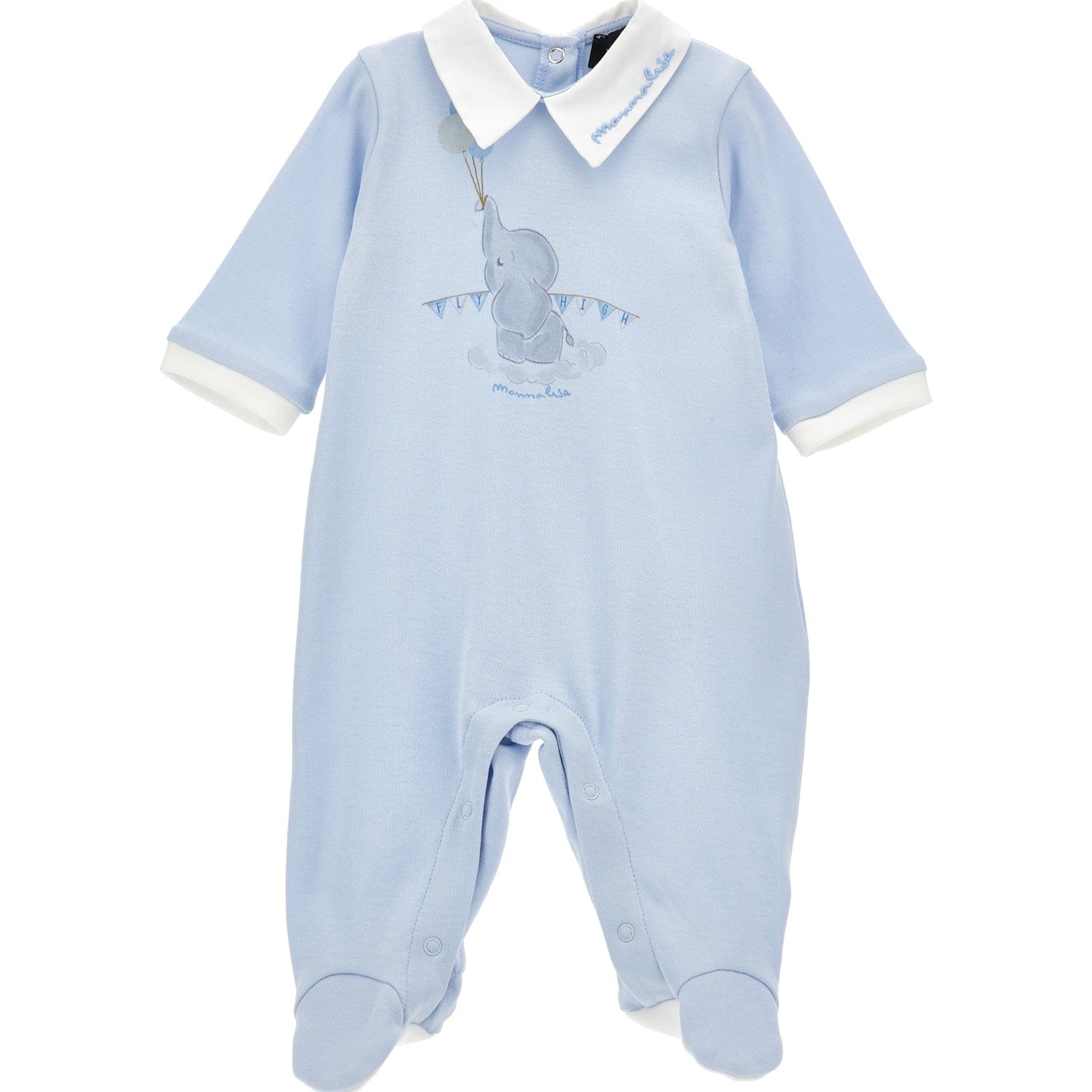 MONNALISA - Dumbo Babygrow  - Blue