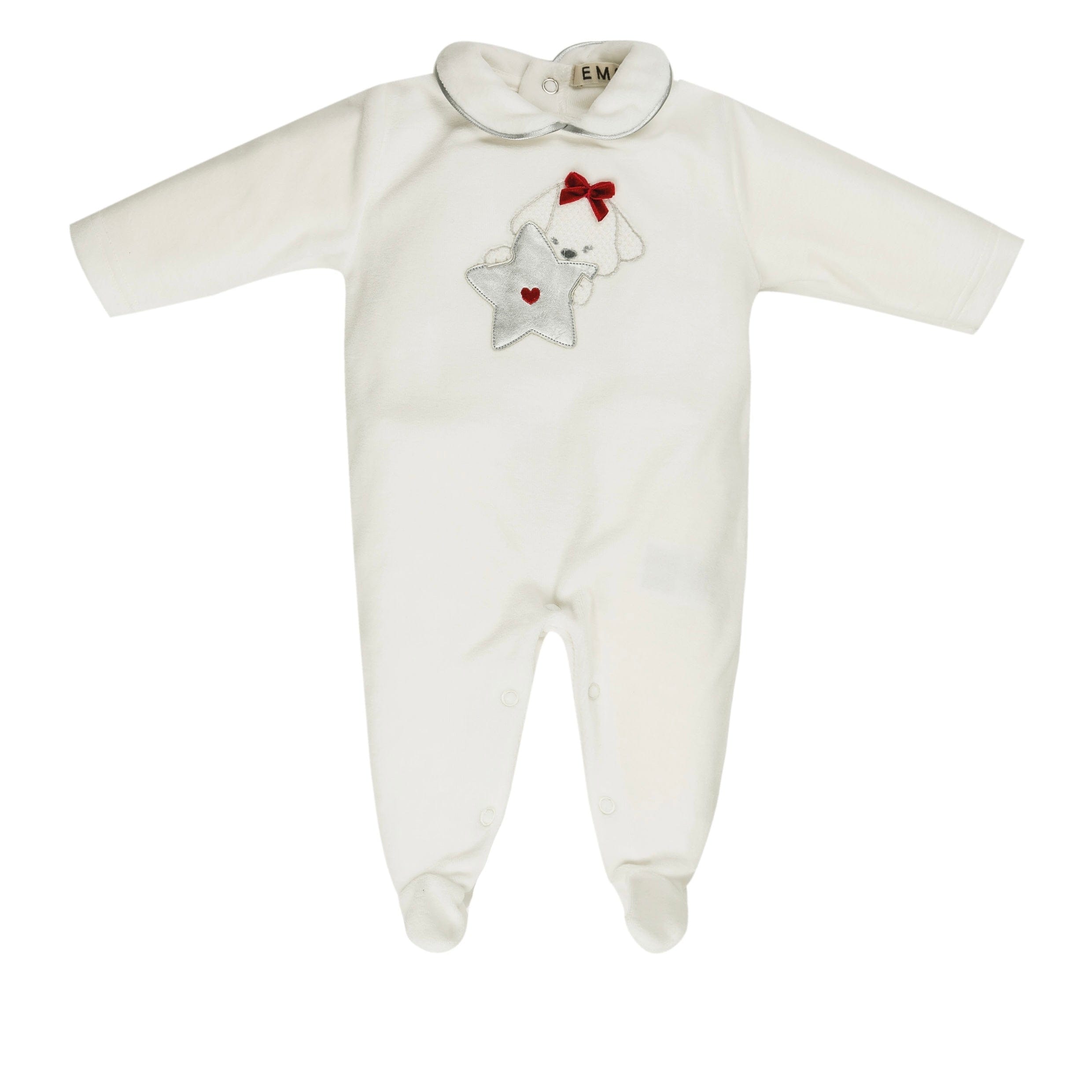 EVERYTHING MUST CHANGE -Single Star Babygrow - White