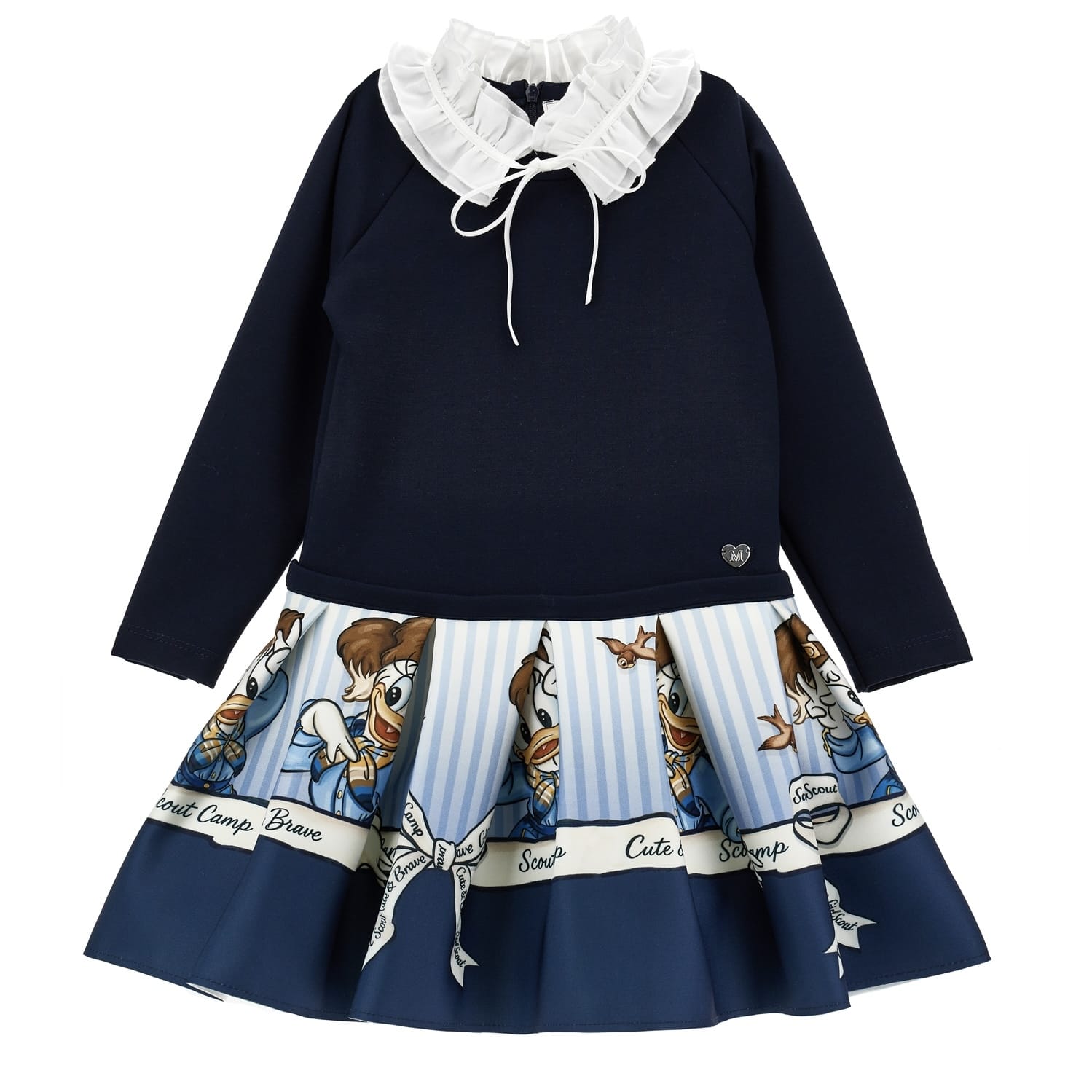 MONNALISA - Daisy Duck  Dress - Navy