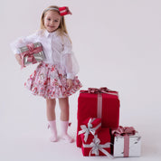 Daga - Magical Surprises  Three Piece Skirt Set - Red