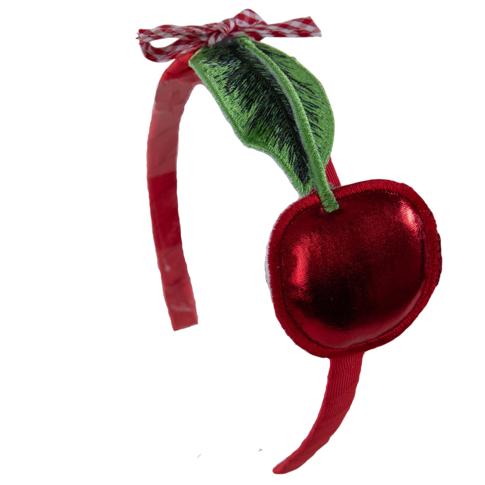 Daga - Fluffy Cherries Hairband - Red