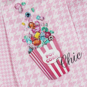 LAPIN HOUSE - Pop Corn Skirt Set - Pink