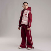 BONINI BY A DEE - Revive Reversible Gilet - Burgundy