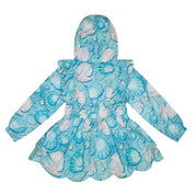 A DEE - Ocean Ocean Pearl Print Jacket - Aruba Blue