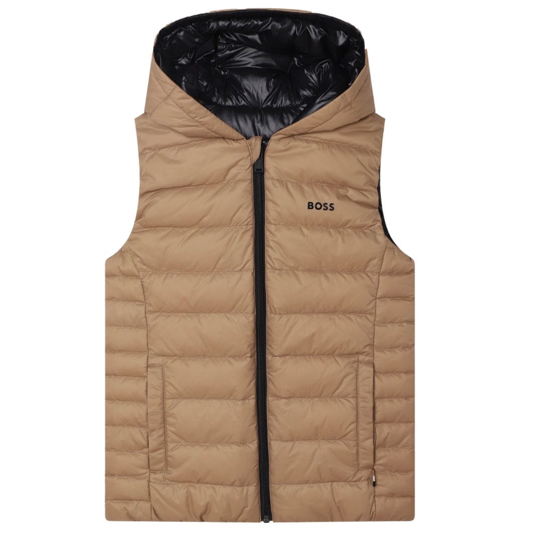 BOSS - Mini Me Reversible Gillet - Black