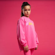 BONINI BY A DEE - Groove & Inspire Logo Sweatshirt - Hot Pink
