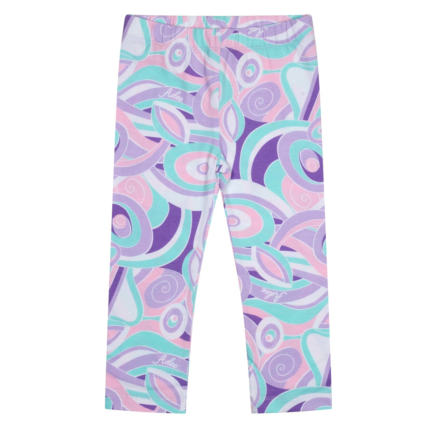 A DEE - Nadeen Popping Pastels Print Legging Set - Lilac