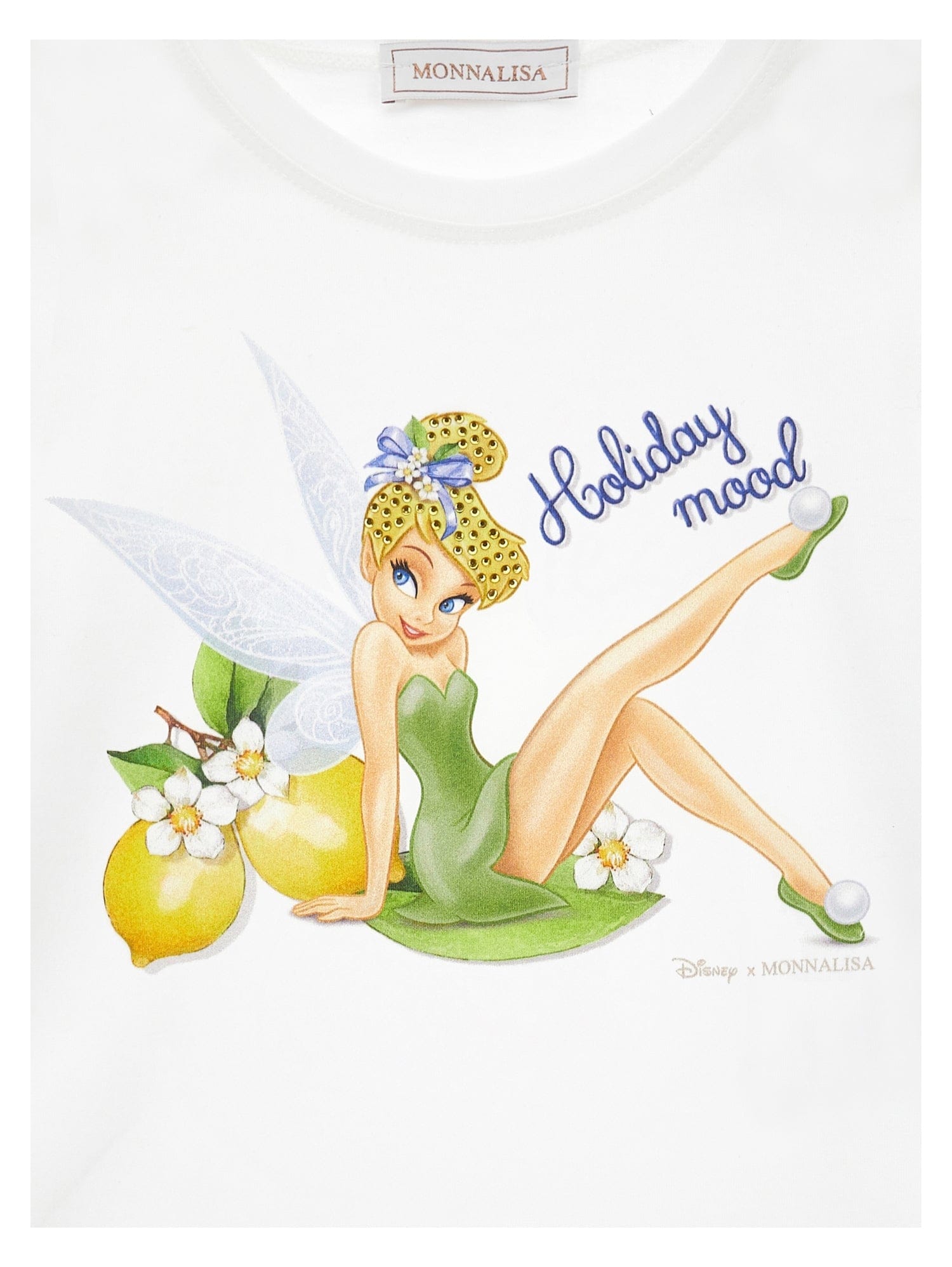 MONNALISA - Tinkerbell Top & Skirt Set - Yellow