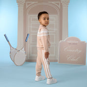 MITCH & SON - Classic Collection Travis - Knitted Tracksuit - Stone Beige