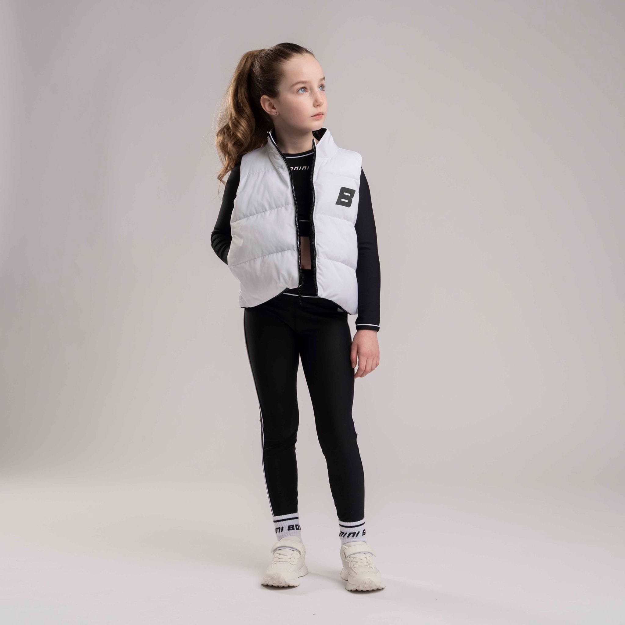 BONINI BY A DEE - Revive Reversible Gilet - Black