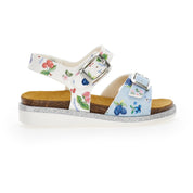 MONNALISA - Alice In Wonderland Sandals - Blue