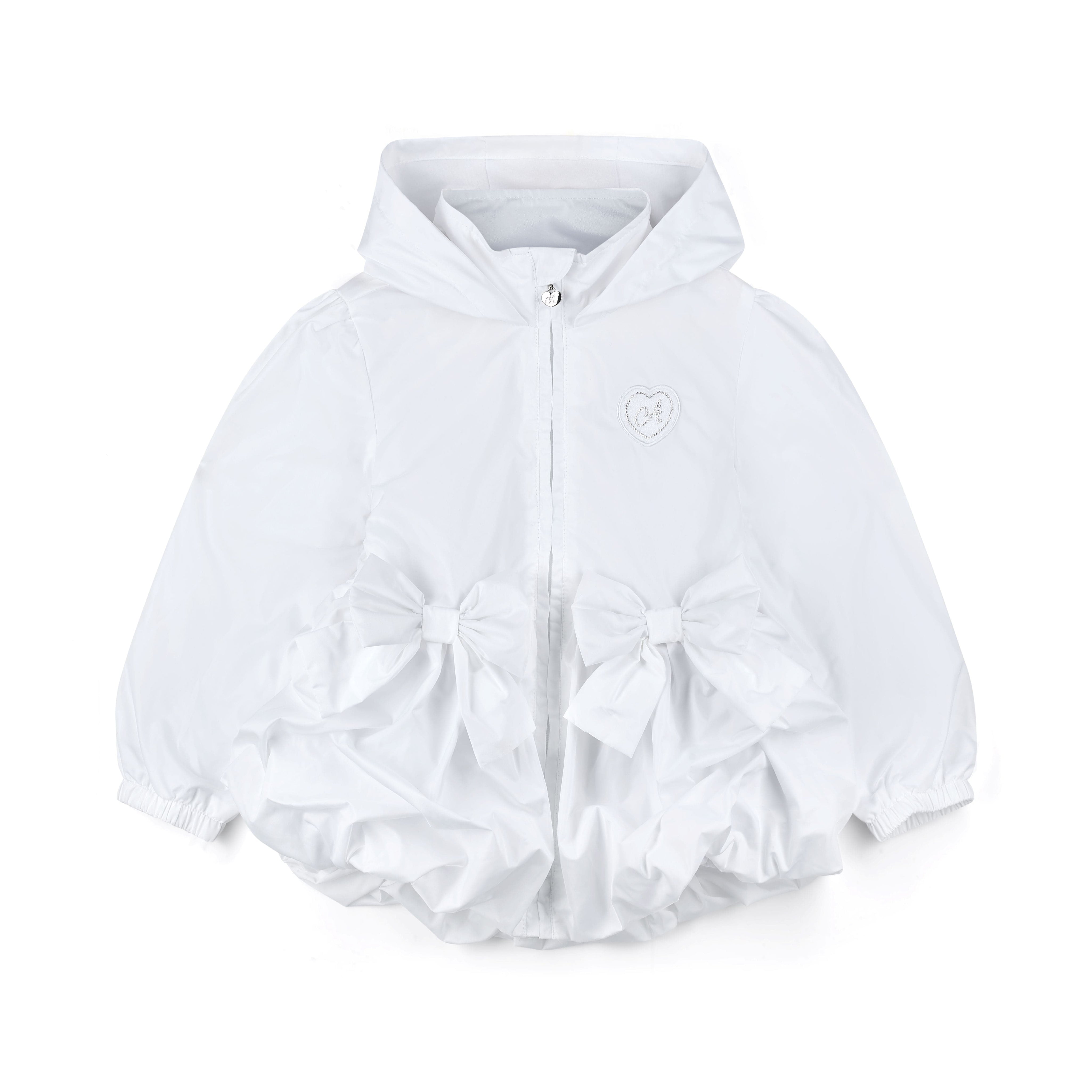 A DEE - Stella Signature Summer Puff Jacket - White