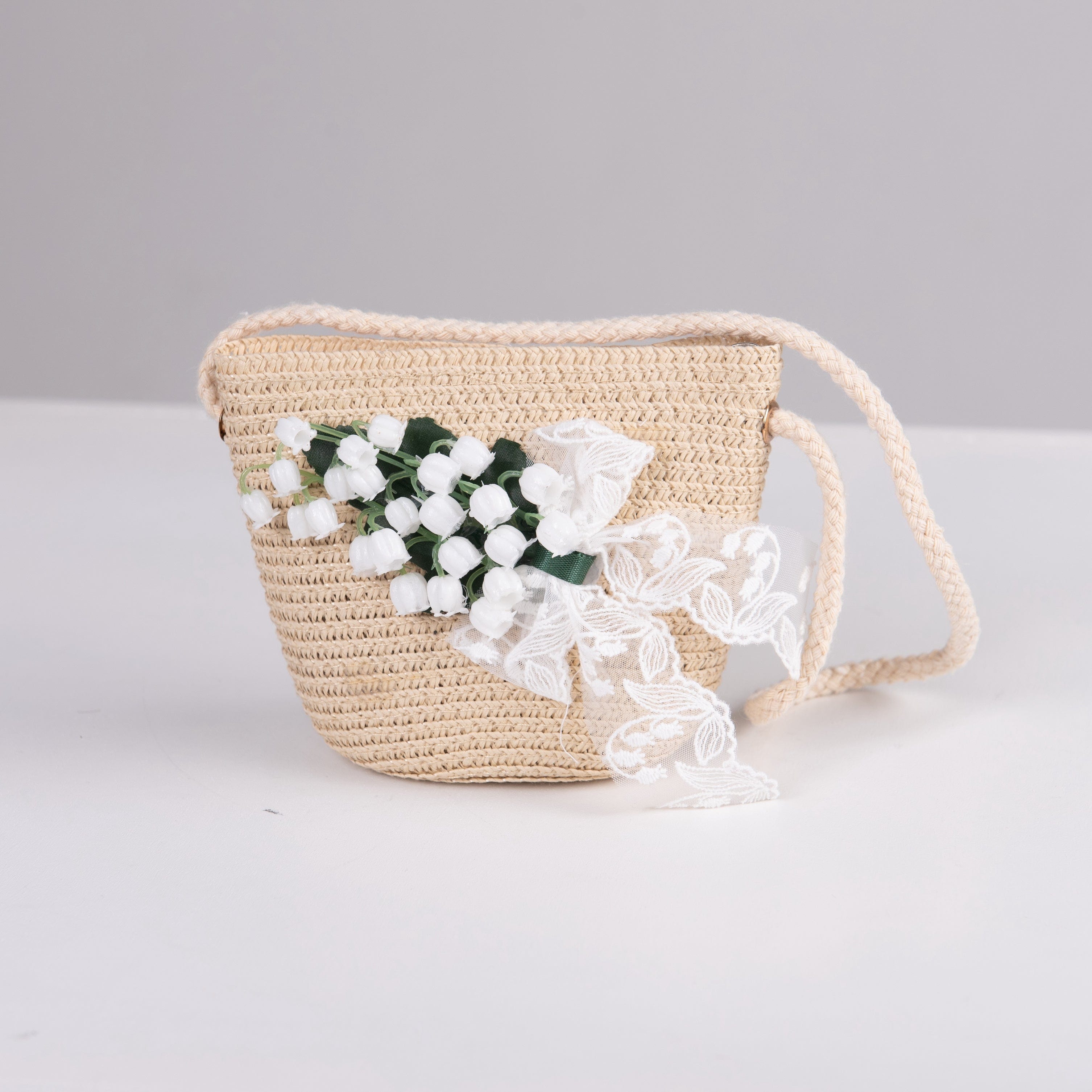 Daga -Lilly Of The Valley Handbag - White