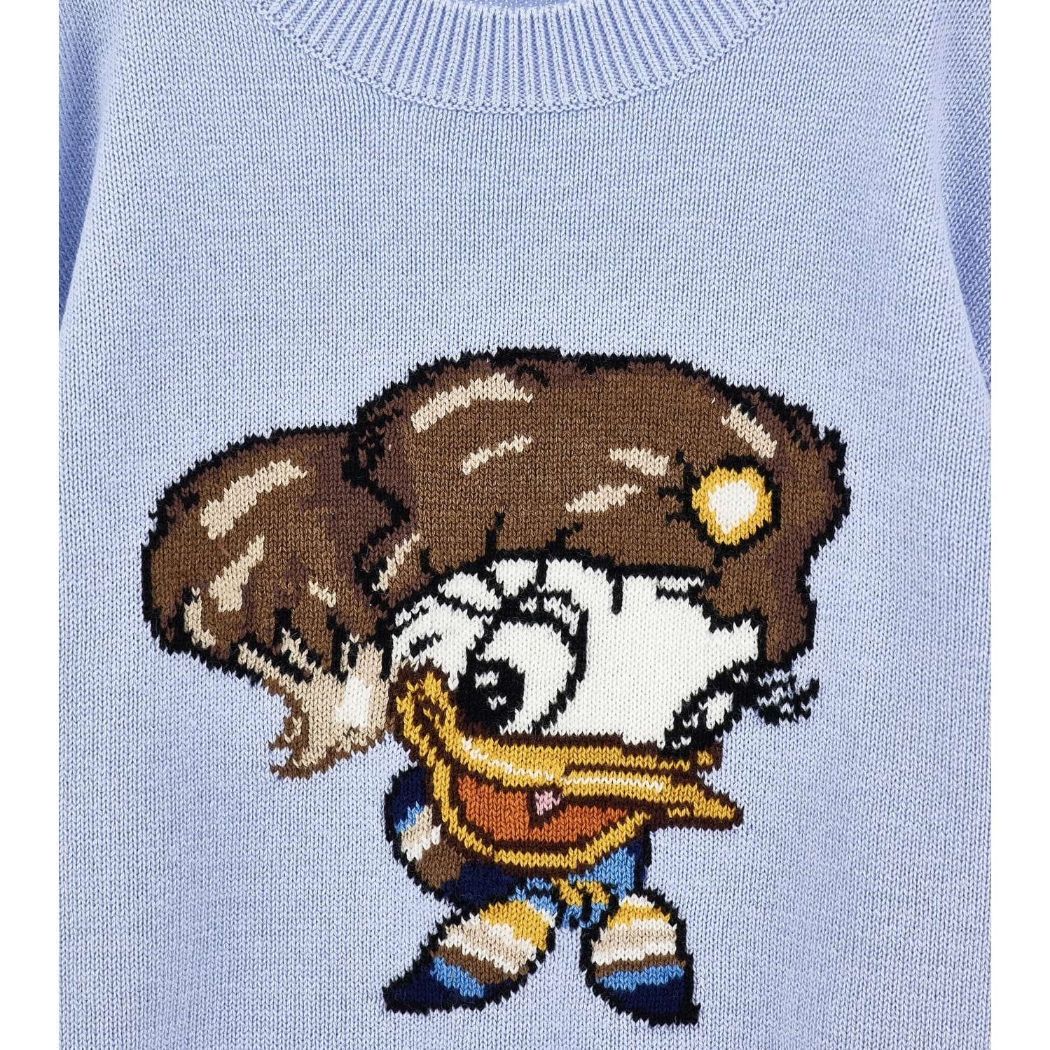 MONNALISA - Daisy Duck Jumper, Blouse & Skirt Set - Blue