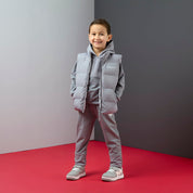 MITCH & SON - Dynamic Grey Tristan - Reversible Gilet - Grey