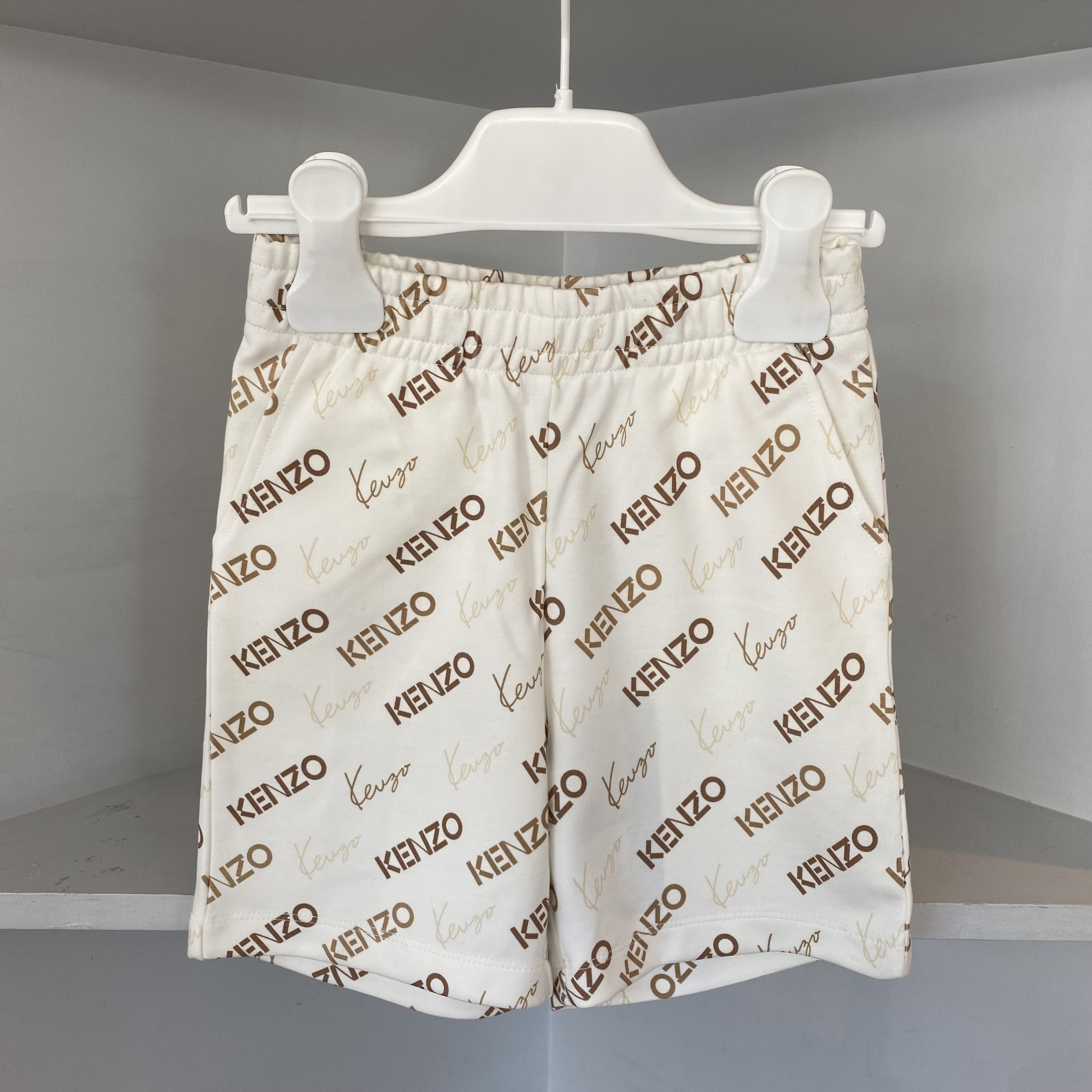KENZO - Logo Short Set - Beige
