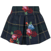 LAPIN HOUSE - Rose Skirt Set - Navy