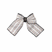 NAXOS - Tweed Four Piece Skirt Set With Black Trim - Cream