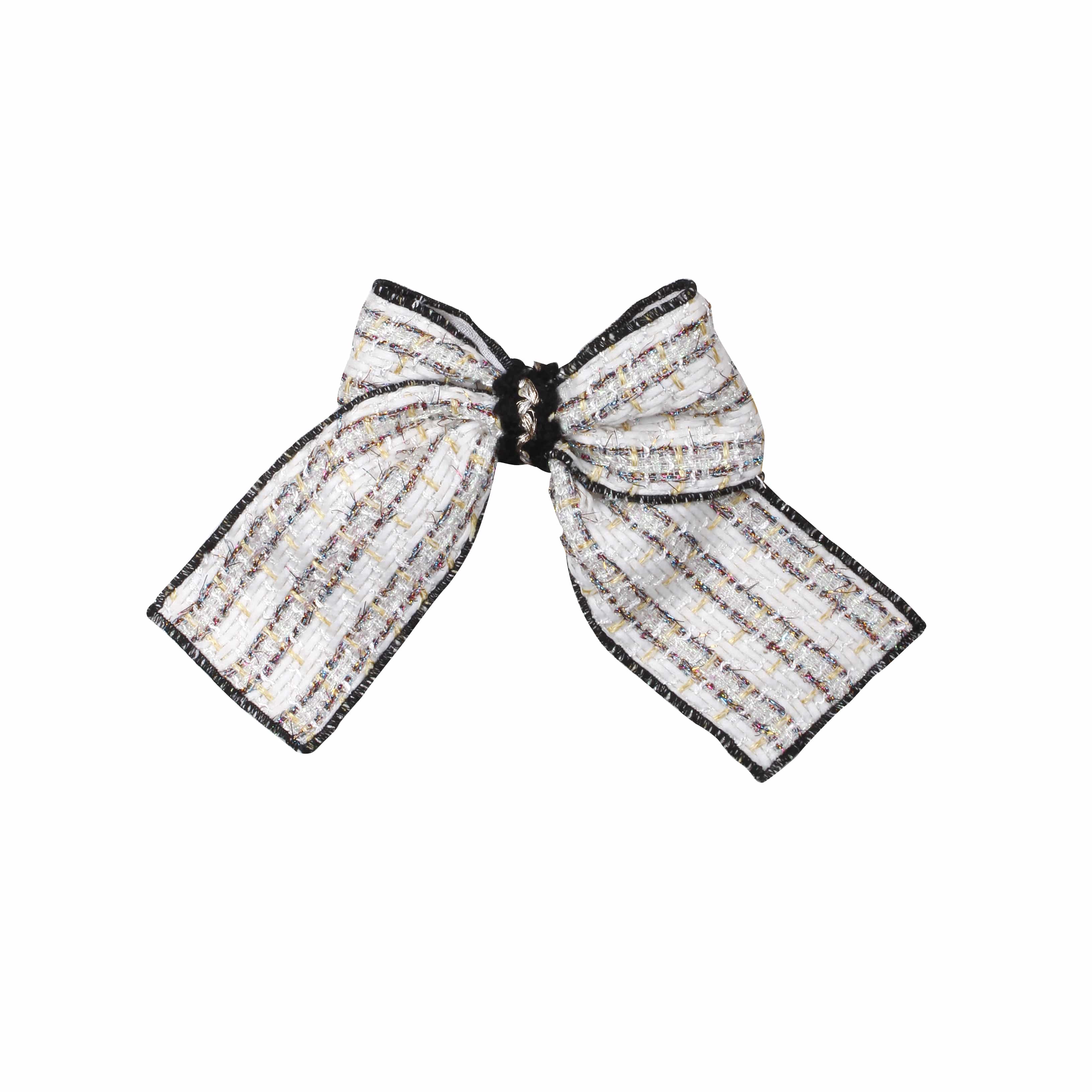 NAXOS - Tweed Four Piece Skirt Set With Black Trim - Cream