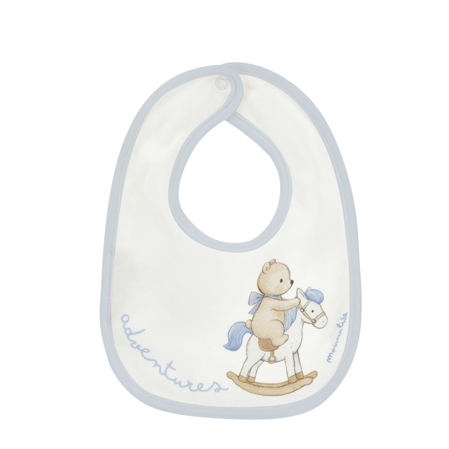 MONNALISA - Teddy Babygrow Three Piece Set - Blue