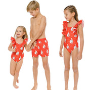 SAL & PIMENTA - Santa Glow Swimsuit - Red