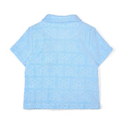 MITCH & SON - Orion Blue Breeze Towelling Polo Set - Sky Blue