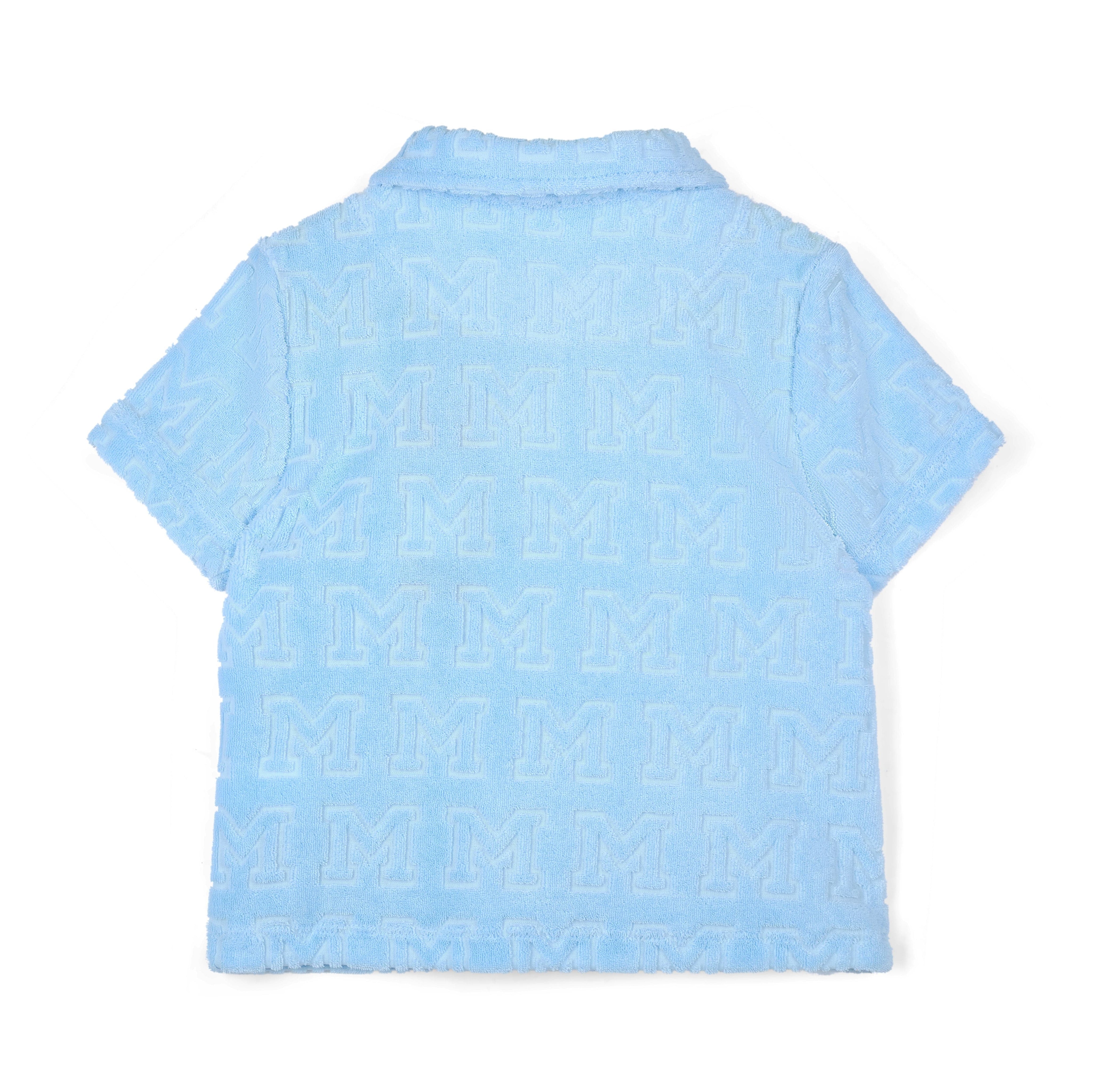 MITCH & SON - Orion Blue Breeze Towelling Polo Set - Sky Blue