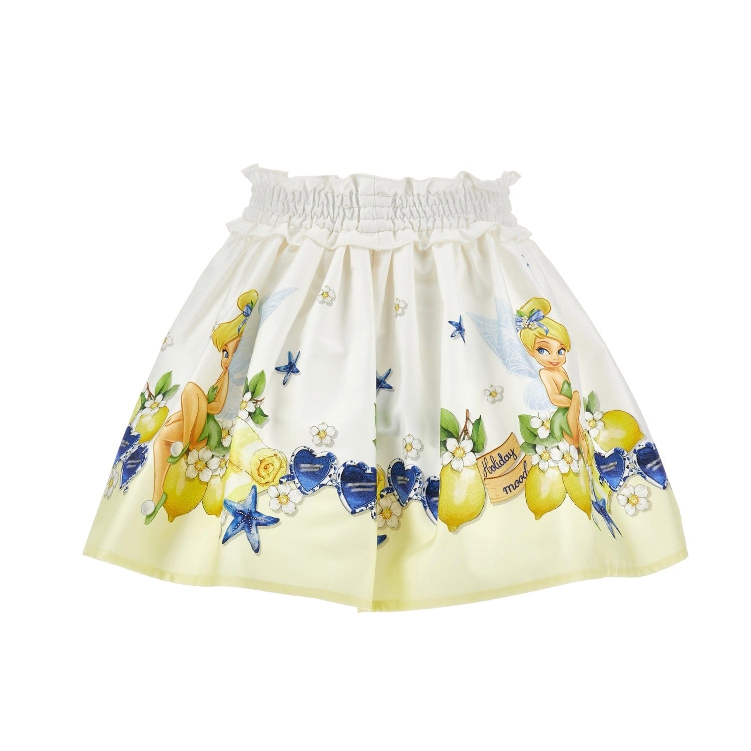 MONNALISA - Tinkerbell Top & Skirt Set - Yellow