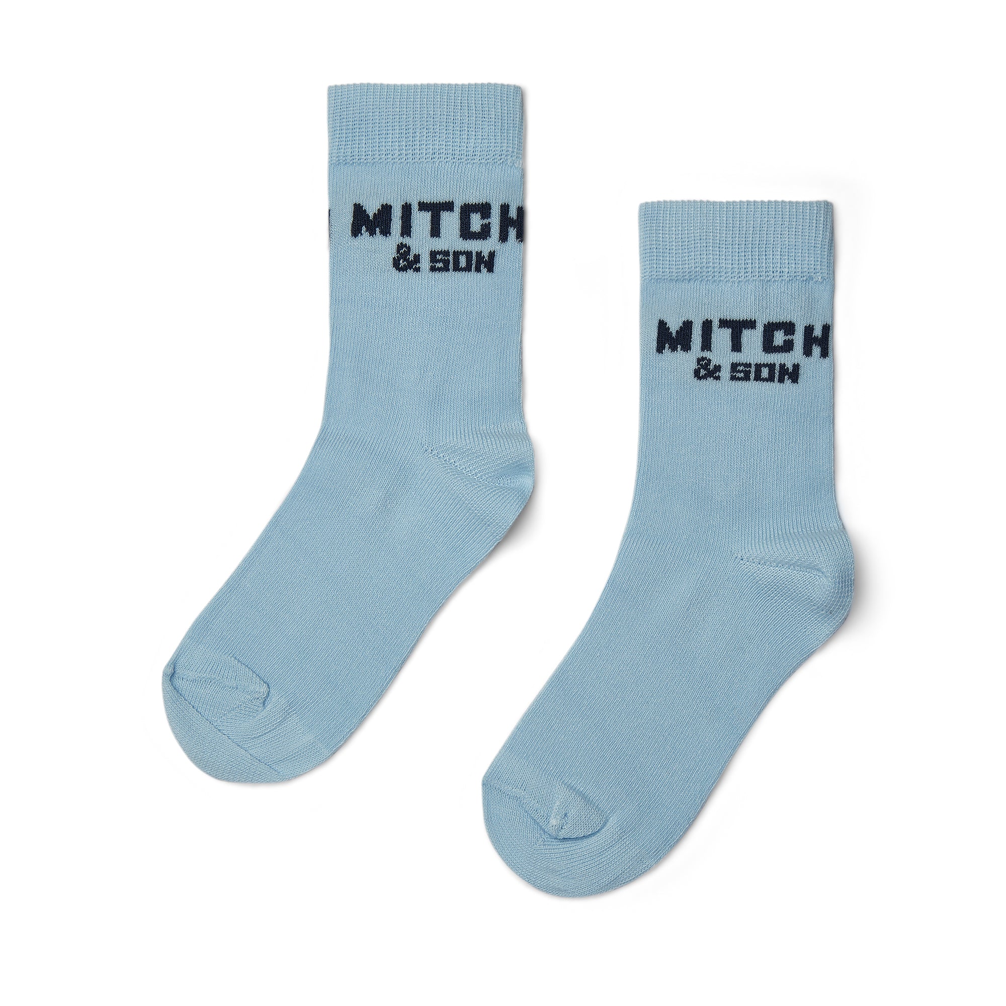 MITCH & SON - Fraine Beyond Blue 2 Pack Socks - Sky Blue