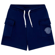 MITCH & SON - Warren & Wylie JNR Camo Top & Poly Shorts - Navy