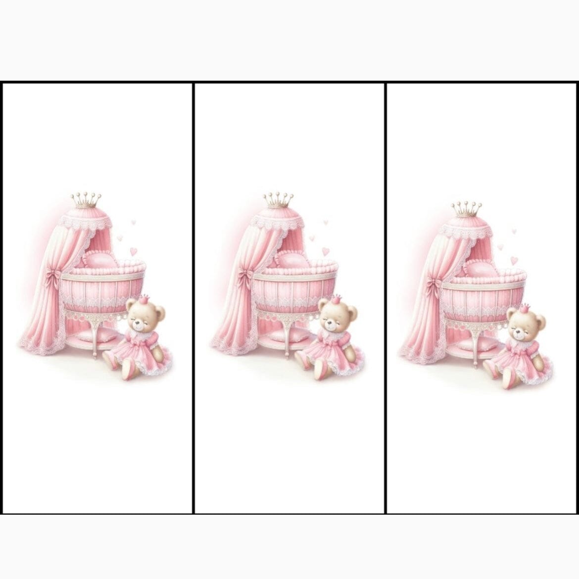 FIRST BABY - Royal Three Pack Muslin Set  - Pink