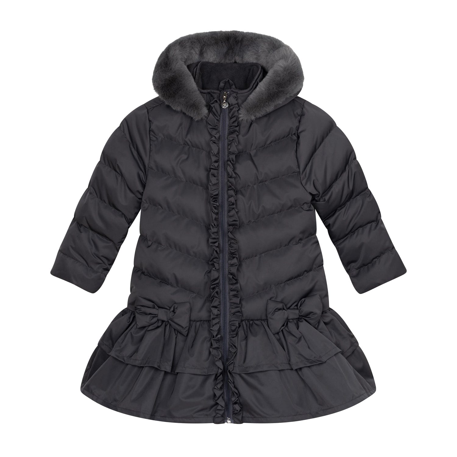 A DEE - Back To School Becky Padded Jacket - Dark Grey