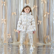 A DEE - Eau De A Dee Ava Bow Print Jacket - Snow White