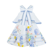 LAPIN HOUSE - Hot Air Balloon Sun Dress - White