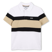 BOSS - Colour Block Polo Short Set - Black