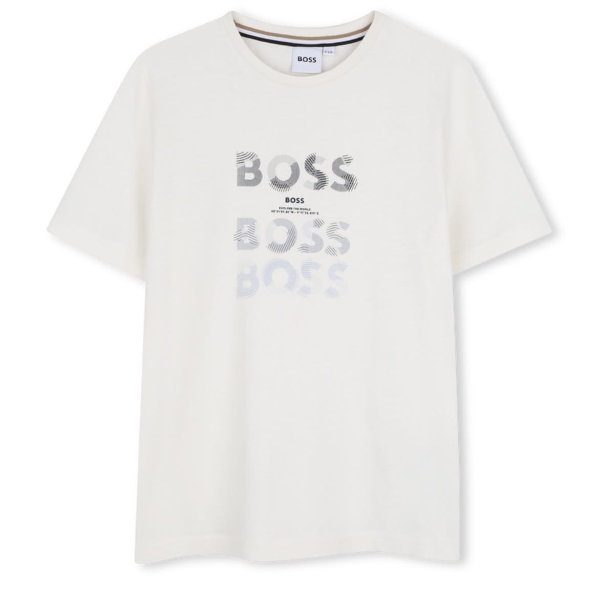 BOSS - Logo T-Shirt -  Ivory