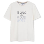 BOSS - Logo T-Shirt -  Ivory
