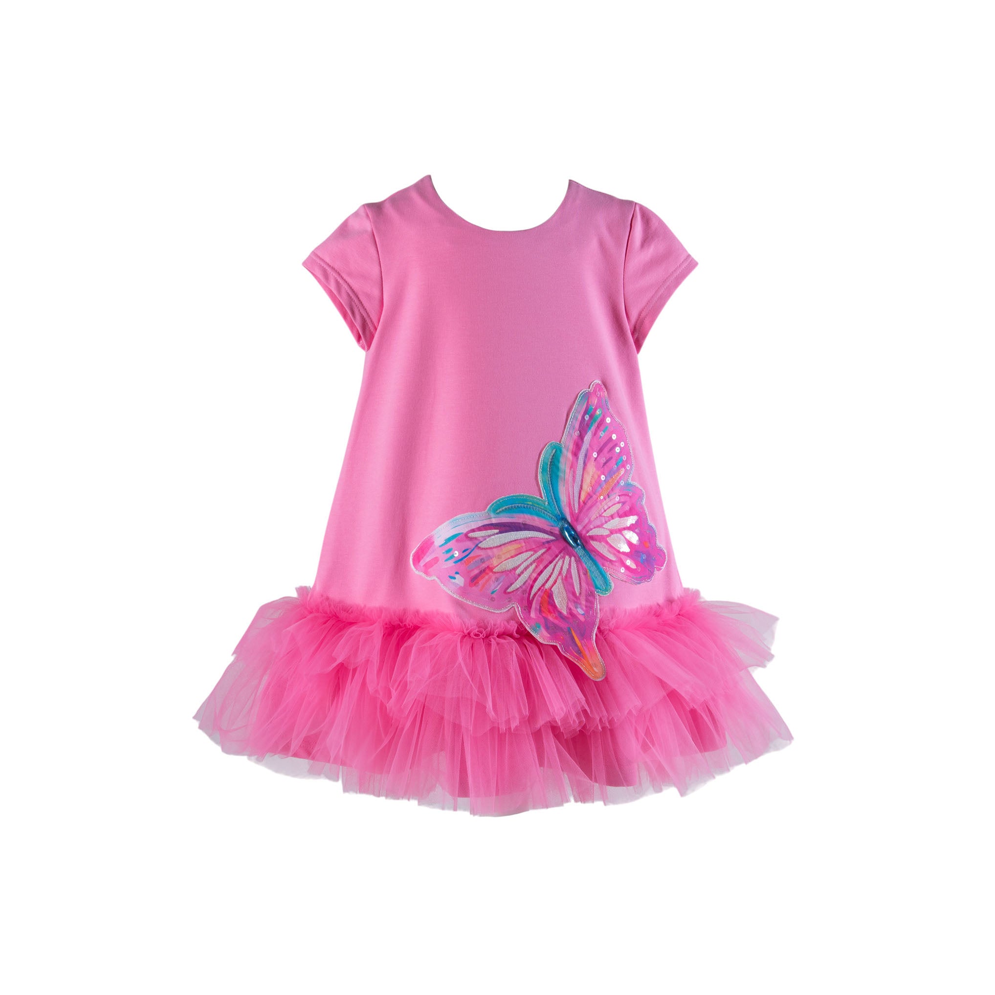 Daga - Pink Paradise Butterfly Tutu Dress - Pink