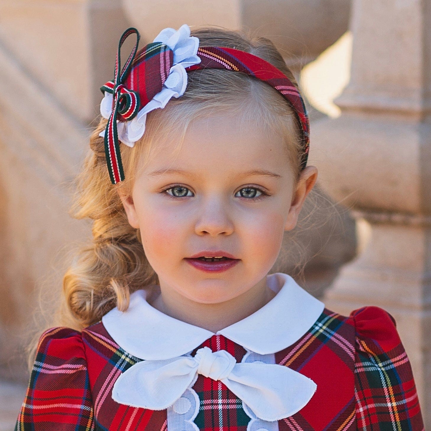 MERAKI - Tartan Hairband - Red