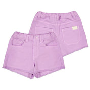 MAYORAL - Crochet Top Short Set - Lilac