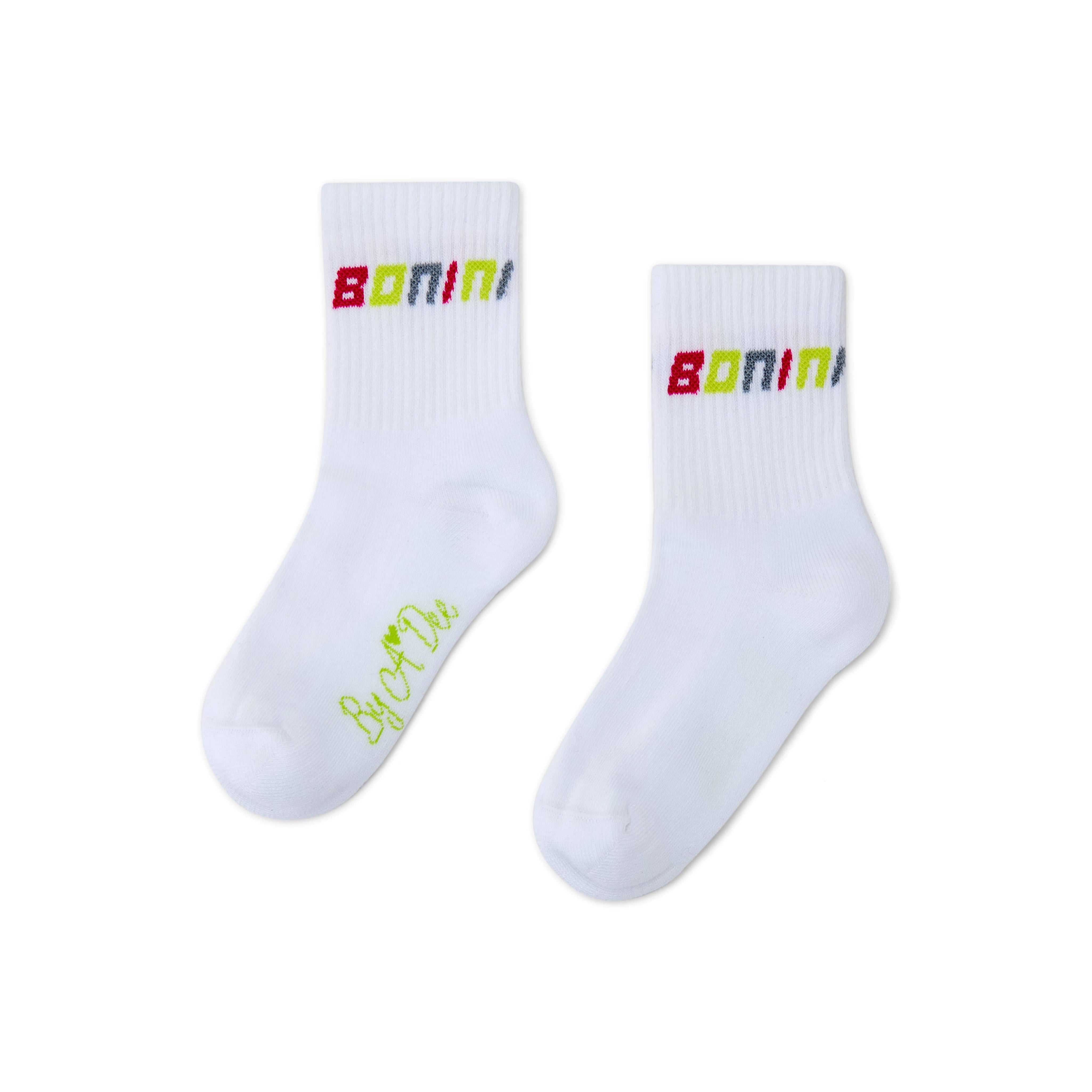 BONINI BY A DEE - Twirl Sport Socks - White