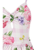MONNALISA - Garden Party Swimsuit - Pink