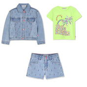 BILLIEBLUSH - Jacket With Top & Shorts - Denim