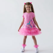 Daga - Pink Paradise Butterfly Tutu Dress - Pink