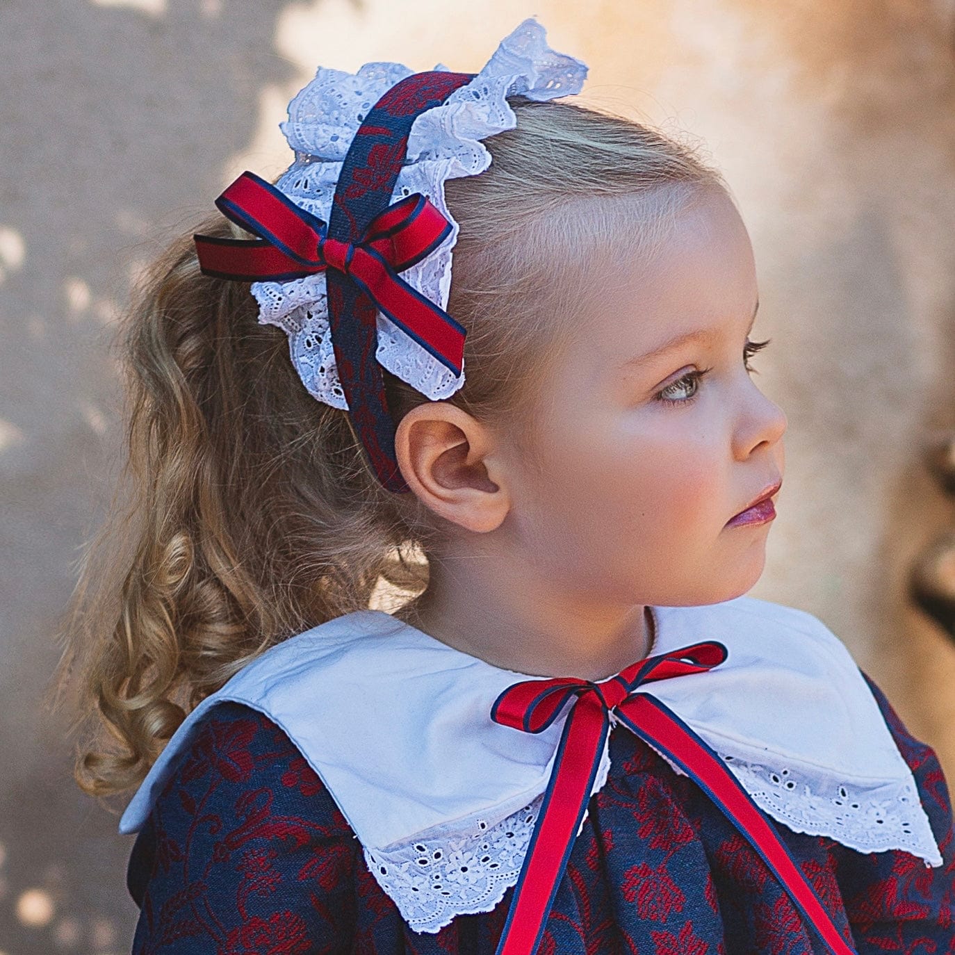 MERAKI - Damasco Hairband - Navy