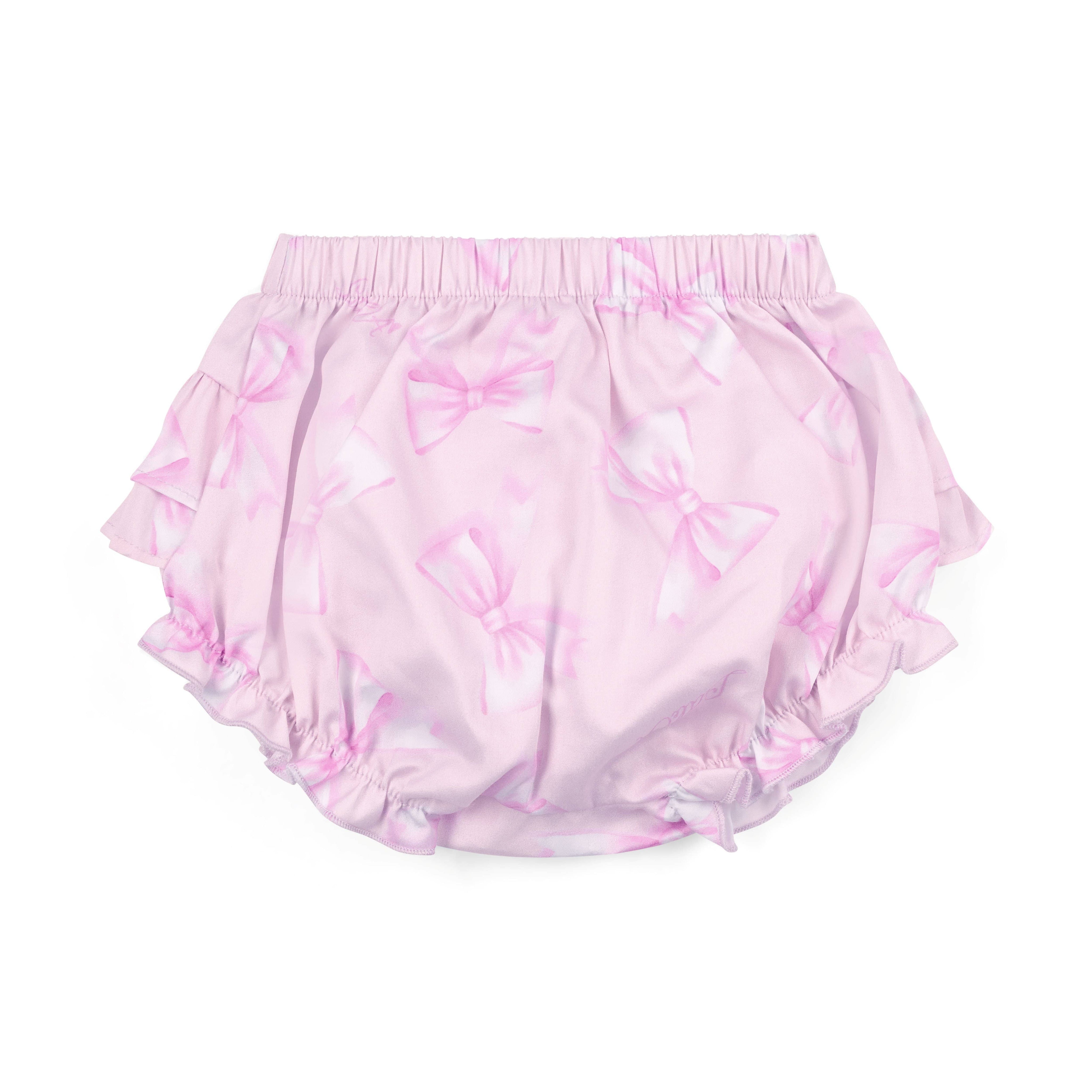 LITTLE A - Perfectly Pink Ocean Jam Pant Set - Pink Blossom