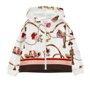 MONNALISA - Toy Story Flare Zip Hoody Set - Cream