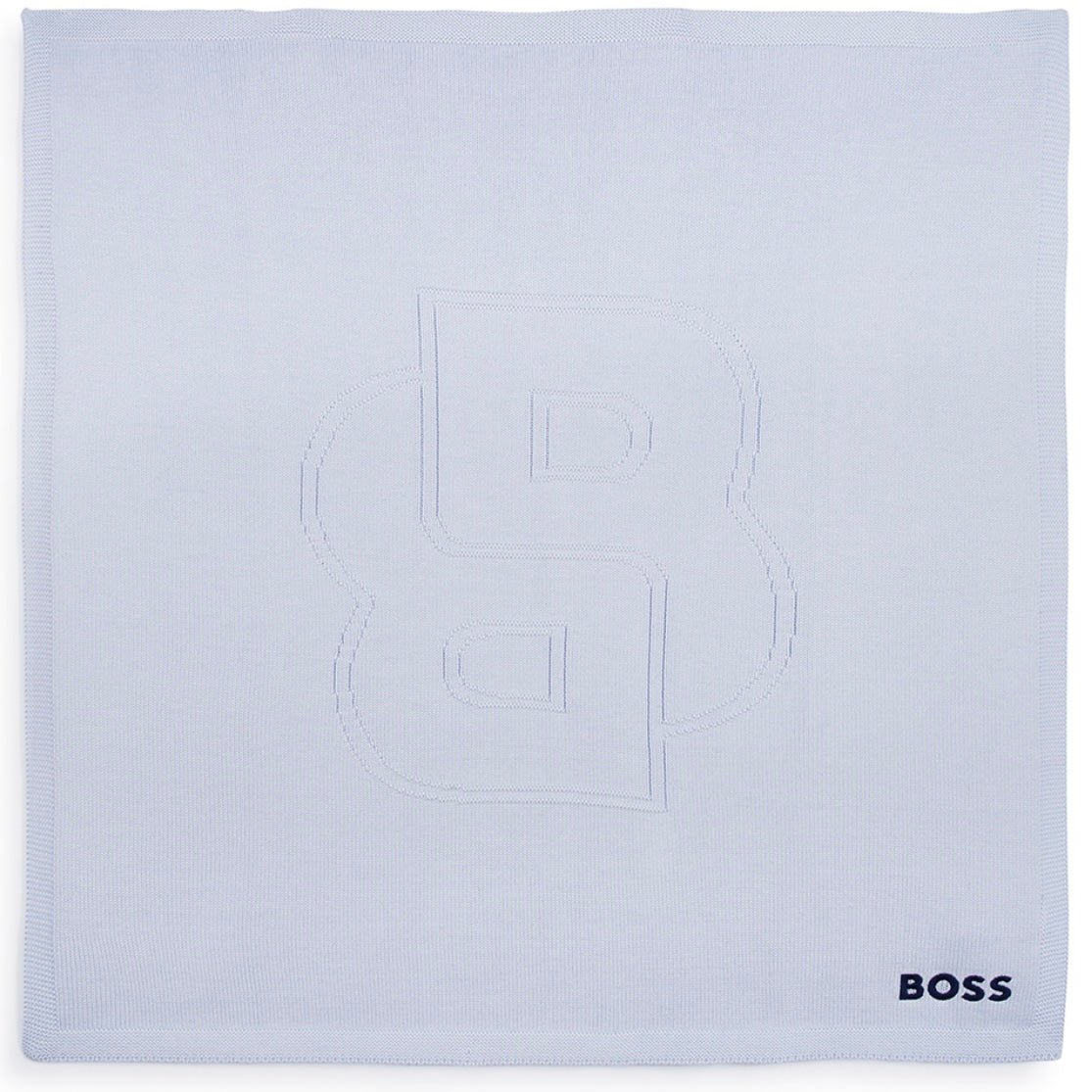 BOSS - Blanket Knitted - Blue