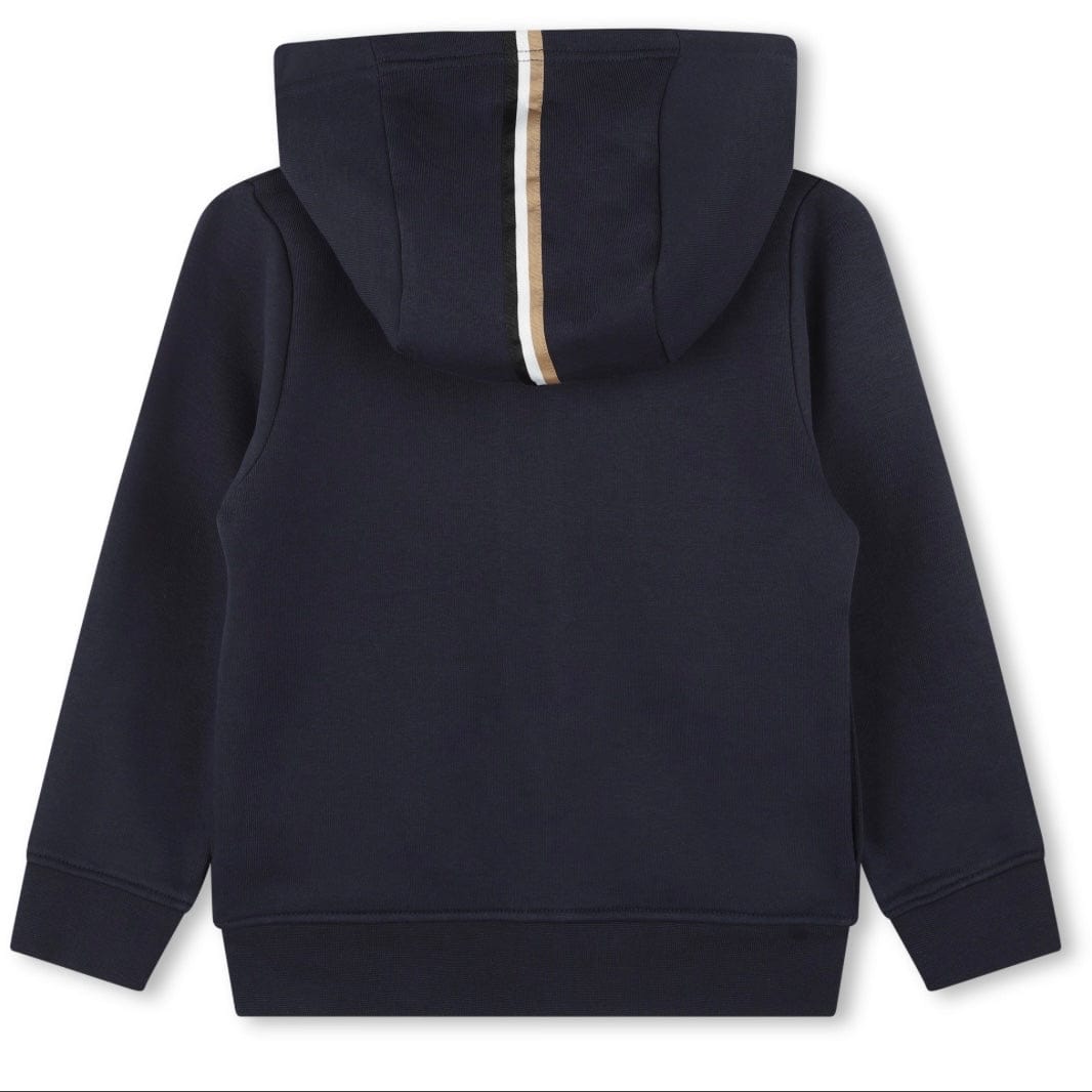 BOSS - Zip Hoodie Logo Tracksuit  -  Navy